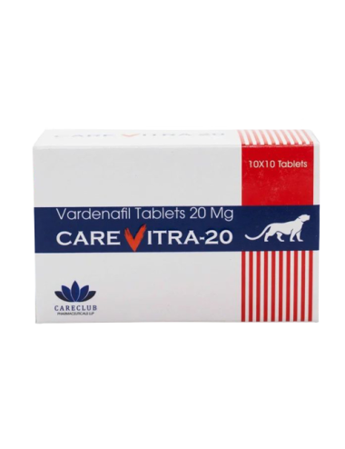 Vardenafil Carevitra 20mg 10tab